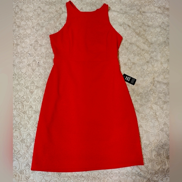 Express Red Dress NWT - Picture 1 of 7